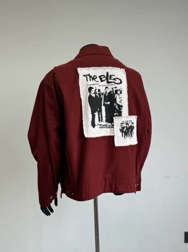 appliqué denim jacket