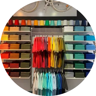 fabric room
